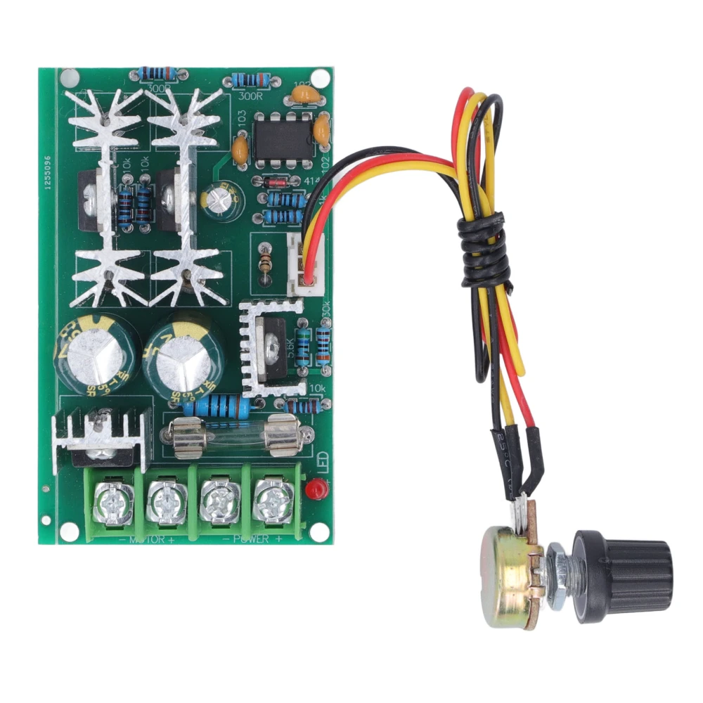 DC Motor Speed Controller 20A Current Regulator 12V 24V 36V 48V High Power Drive PWM Regulator Module