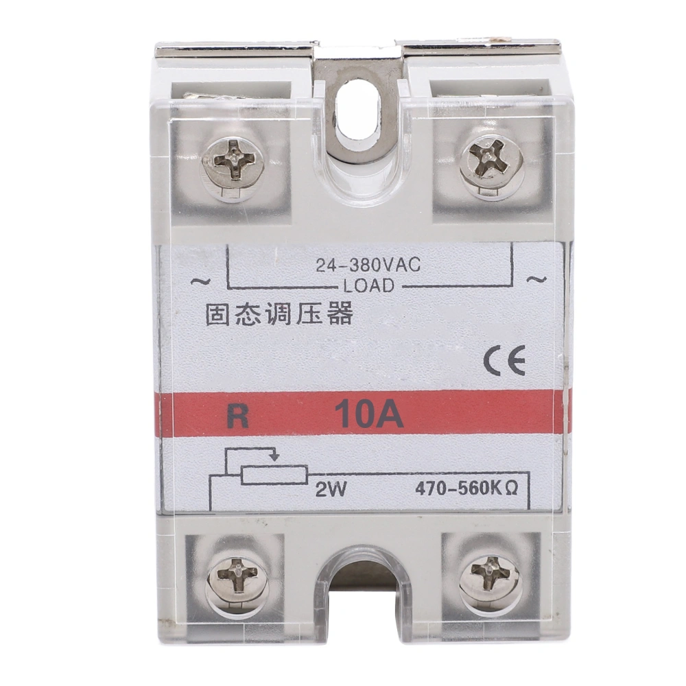 Solid State Relay SSR 10A 24‑380V AC Voltage Controller Regulator for Machine Control