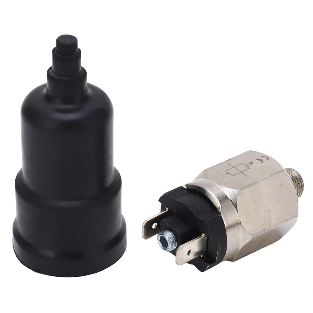 Pneumatic Diaphragm Pressure Switch 2/5in Adjustable Insulated Normally Closed 250W Pressure Switch