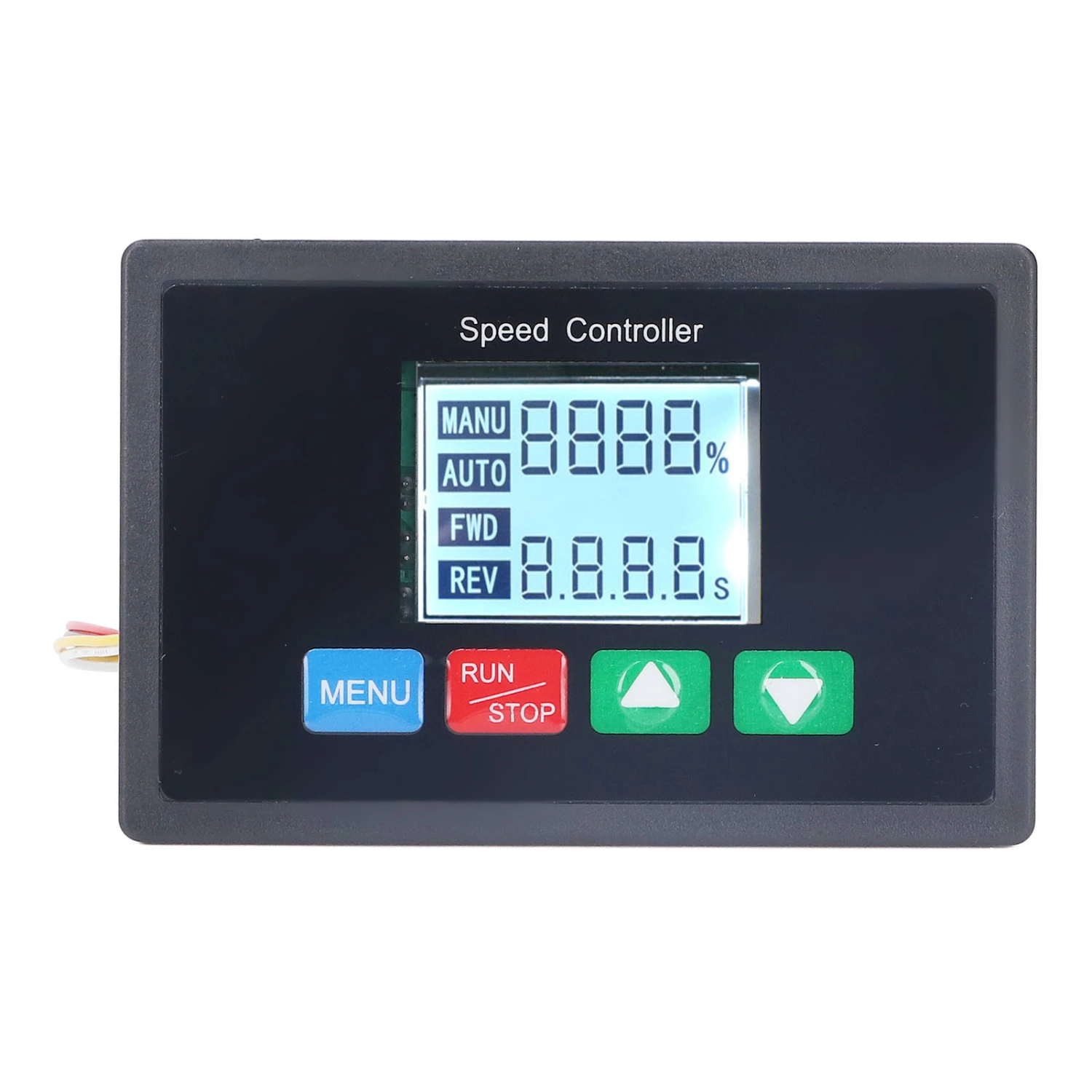 DC Motor Speed Regulator Controller Integrated LCD Timing Forward Reverse Motor Governor Regulator DC10‑55V