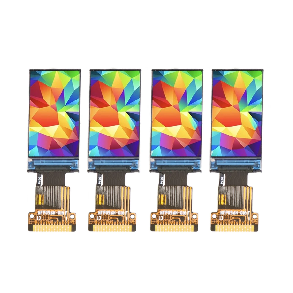 4PCS 0.96in TFT Color Screen SPI Interface ST7735S Drive IPS Display Module 80x160 Welding Mounting