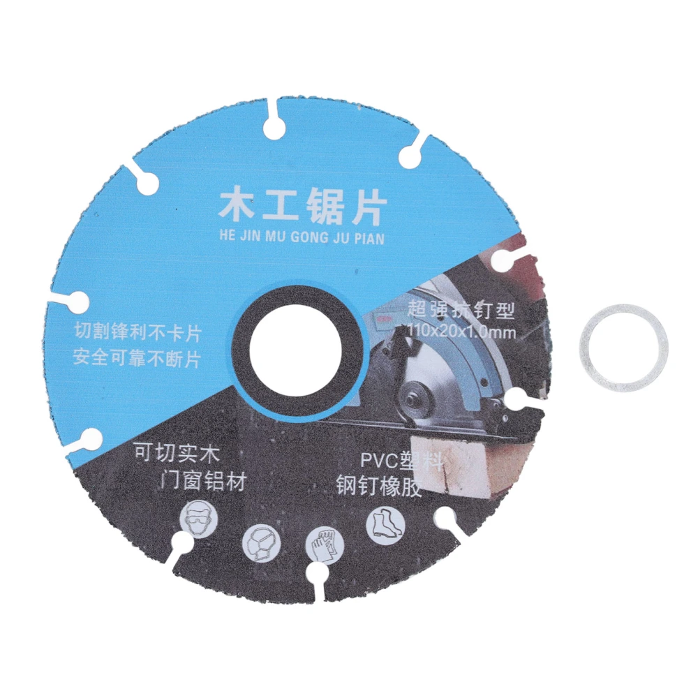 Woodworking Saw Blade Alloy High Manganese Steel Round Cutting Disc Power Tool Accessories