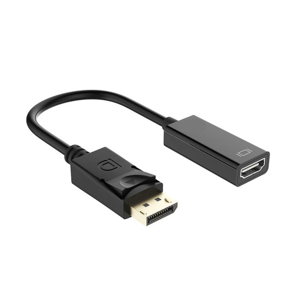 DP Male to HD Multimedia Interface Female Adapter Cable Single Way 1080P Transmission Displayport Converter