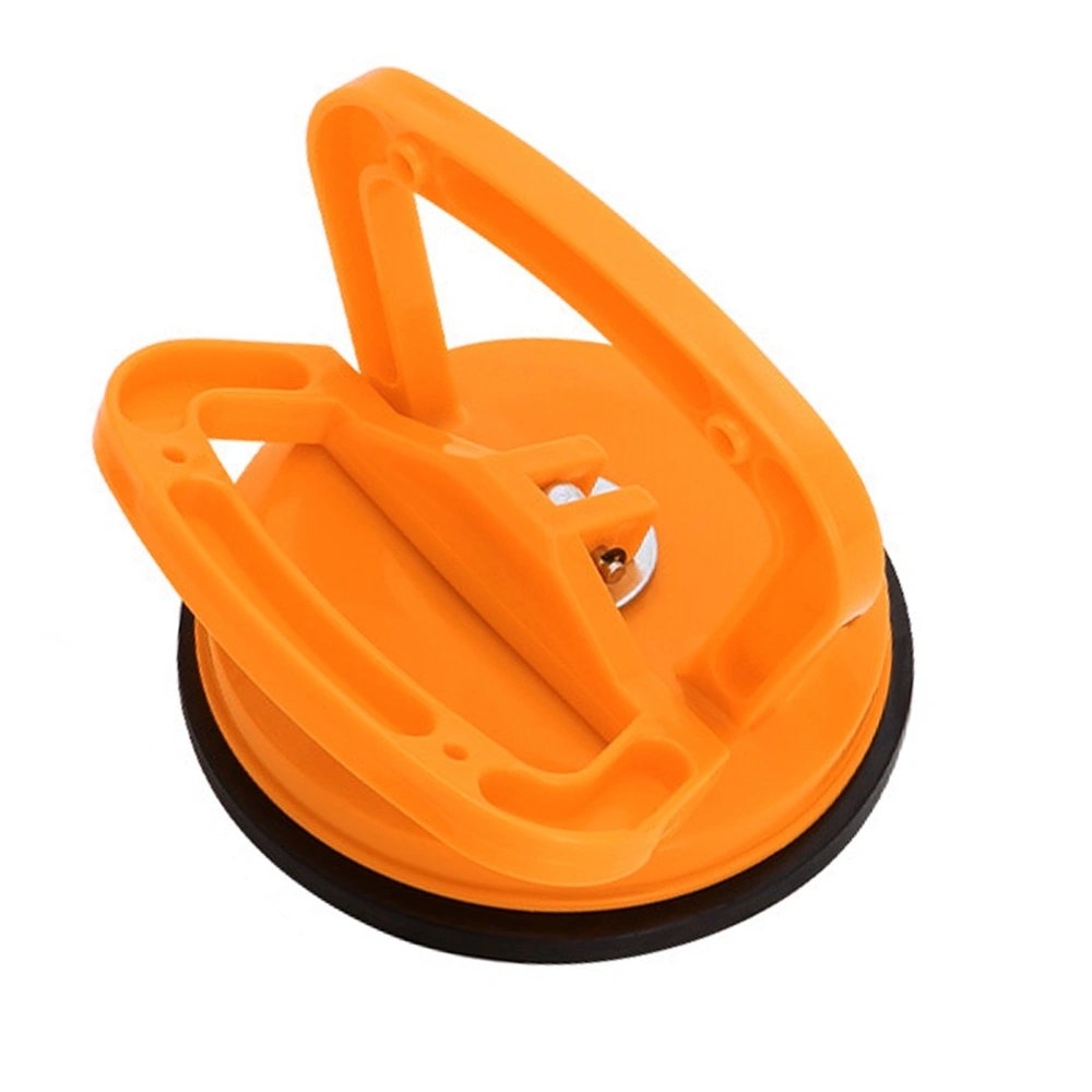 Auto Repair Suction Cup Single Claw ABS Rubber Dent Puller Suction Cup for Heavy Duty Carrying Orange