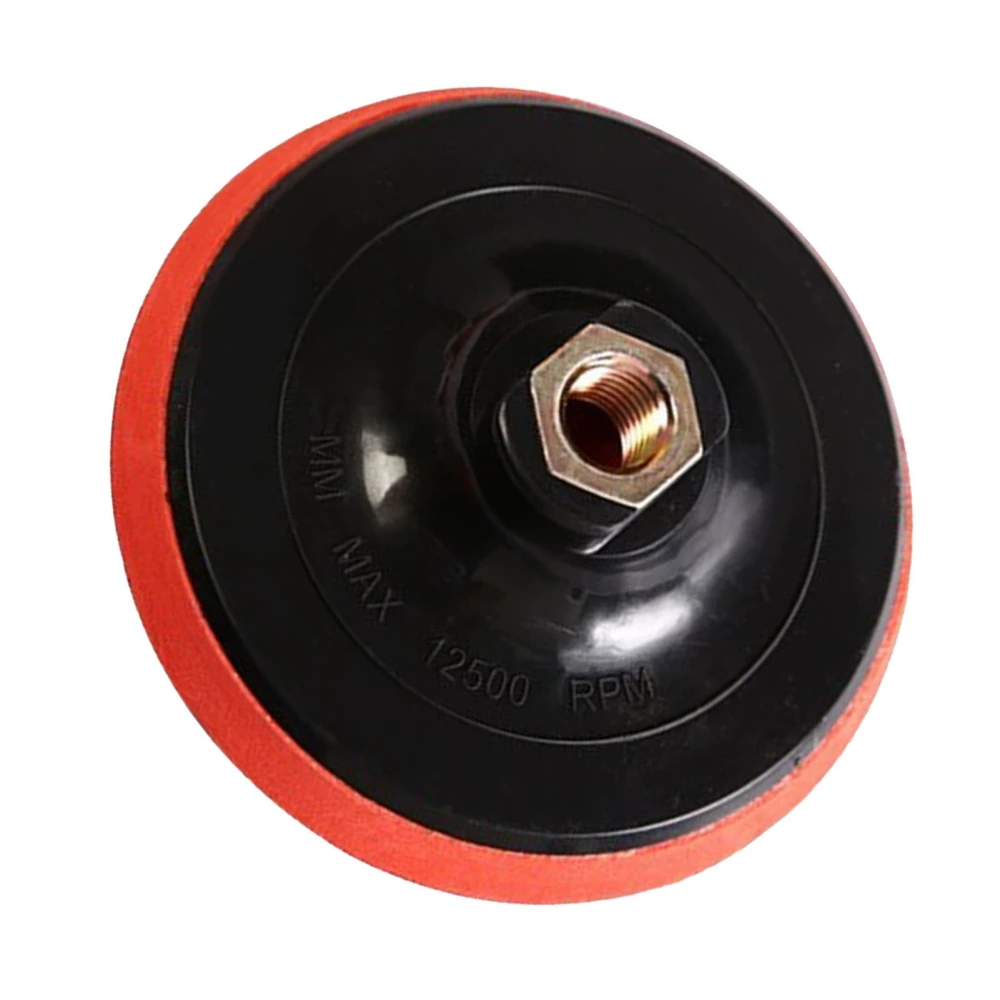 Polisher Backing Plate Hex Interface Self Adhesive ABS 125mm Sanding Disc for Automobile M10