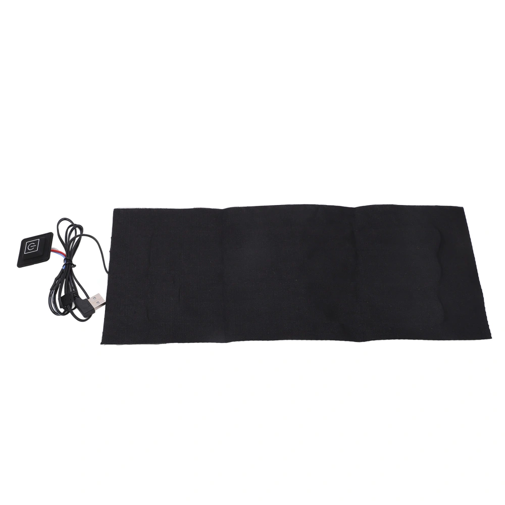 USB Heating Pad Mat 3 Gear Portable Multifunctional Safe Waterproof Stable Electric Heated Cloth