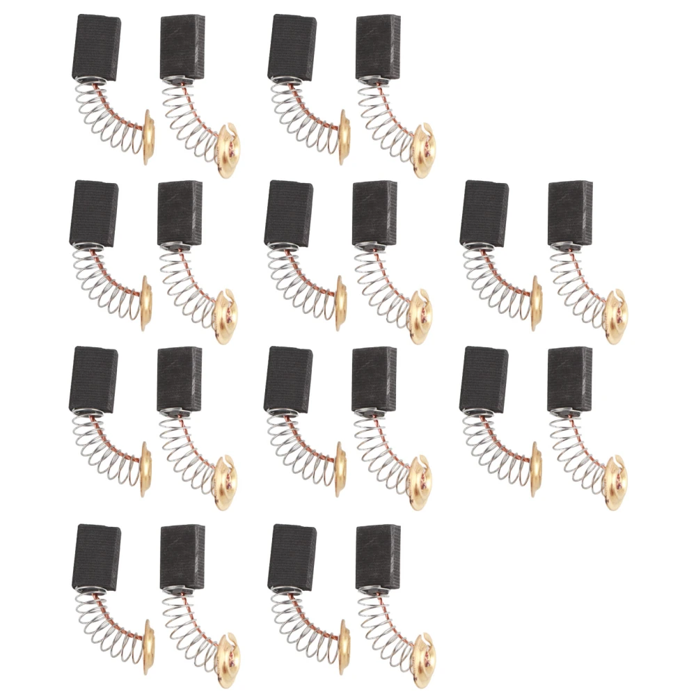 20Pcs Carbon Motor Brush 5x11x16mm Copper Accessory Set Kit for Drill Grinder Machine