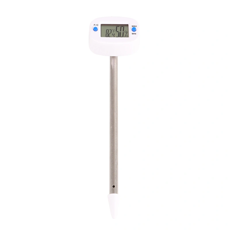 Digital Soil Thermometer Temperature Humidity Accurate IP68 Waterproof Soil Tester for Plant