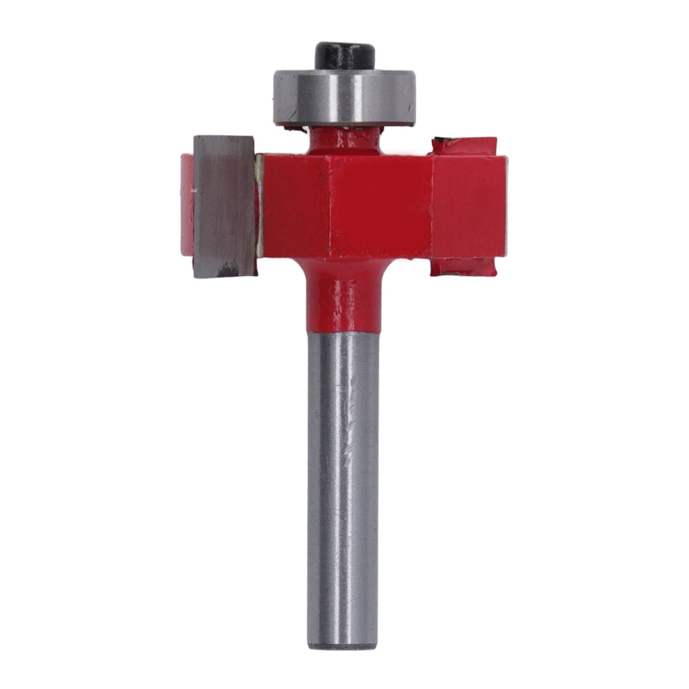 T Type Router Bit Ball Shaped Tungsten Alloy PTFE Coating Woodworking Milling Cutter 1/4x1/2