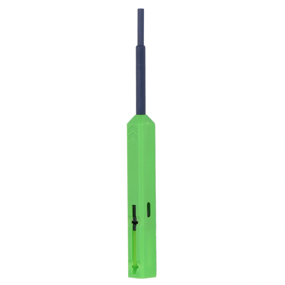 LC Fiber Optic Cleaning Pen 1 Click Optical Fiber End Cleaner Non Static Resin 1.25mm Green