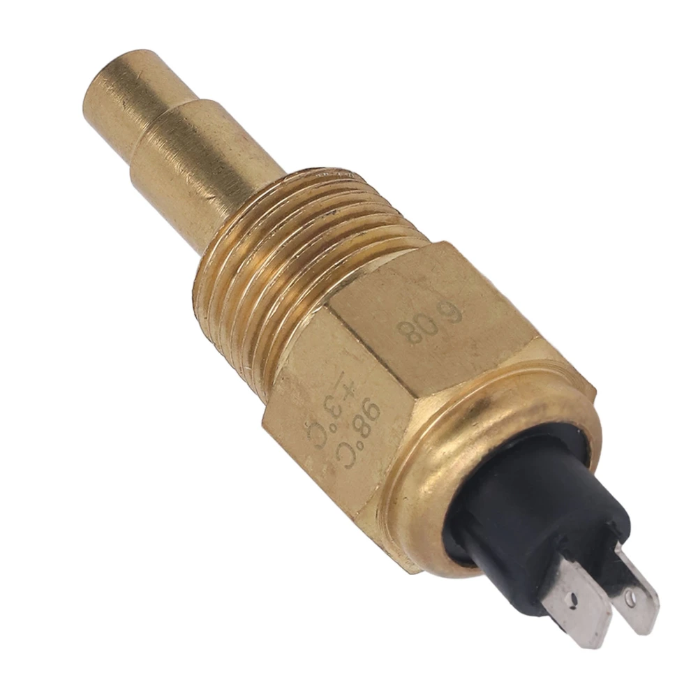 Oil Water Temperature Sensor Diesel Engine Coolant Temperature Transducer 1/2NPT Thread 6‑24V NPT1/2