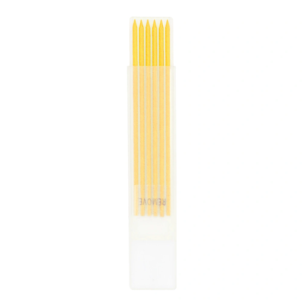 6Pcs Carpenter Pencil Refill 2.8mm HB Marking Scribing Tool Set Kit for Woodworking Yellow Wax