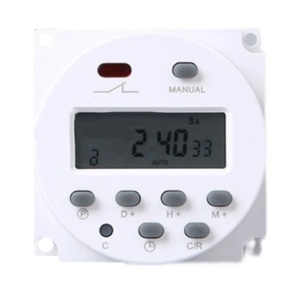 Digital Timer Switch 17 Groups Timings High Precise Anti Interference Microcomputer Time Relay Timer Switch 12V