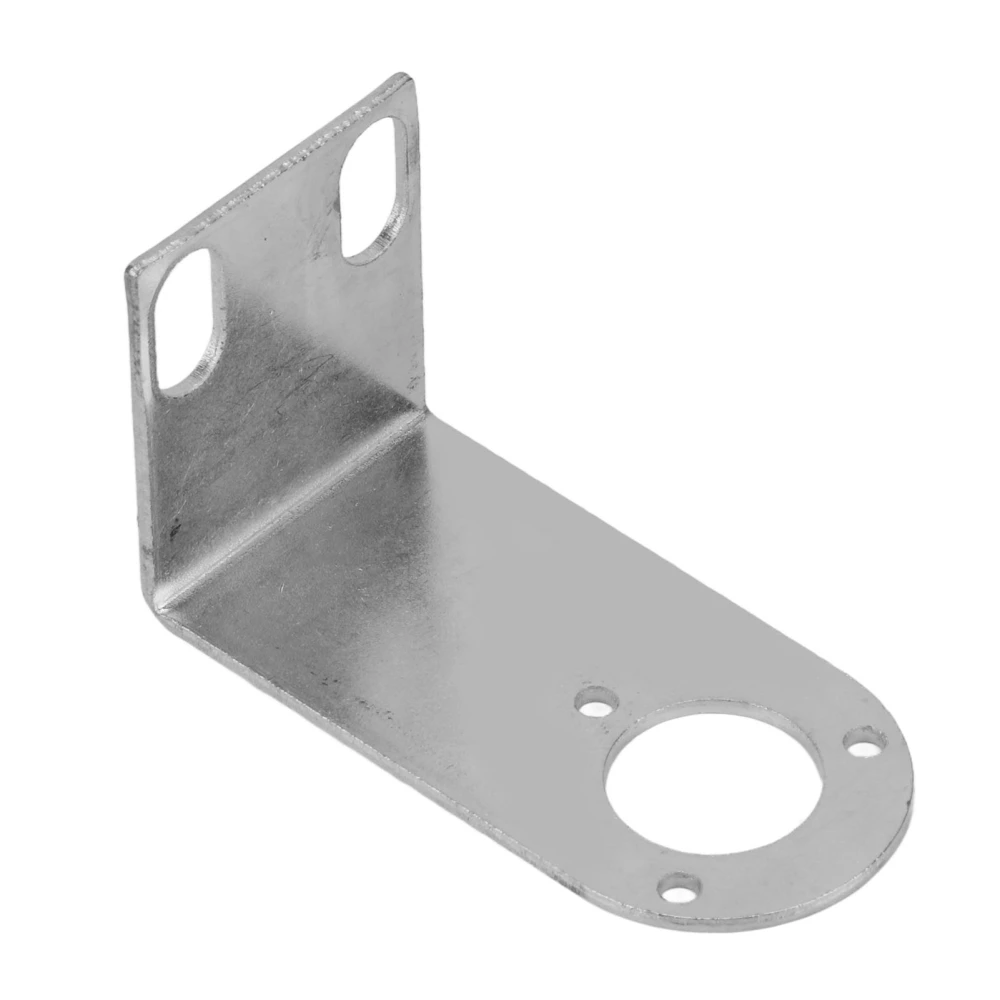 Rotary Encoder Metal Mounting Stand Digital Display Counter Fixing Bracket 21mm Hole Diameter L Type