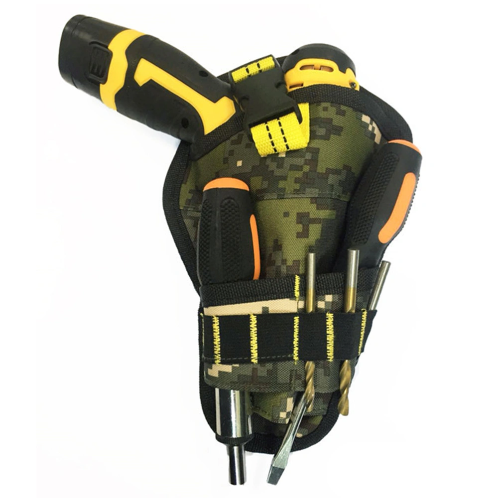 Heavy Duty 900D Oxford Cloth Drill Holster Tool Belt Pouch Bit Holder Hanging Waist Bag Drill Tool Storage Bags