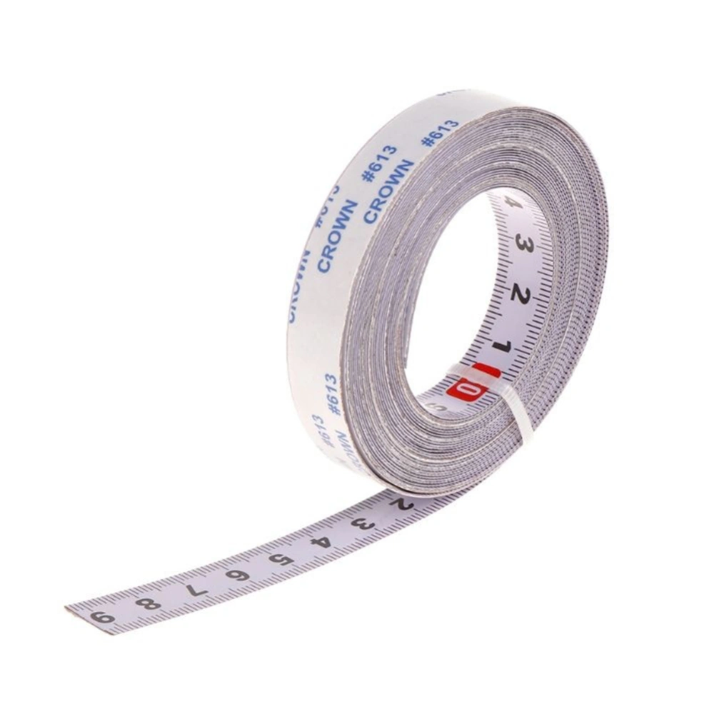 Stainless Steel Miter Track Tape Measure Self Adhesive Metric Scale Ruler For T Track Router Table Saw Woodworking Tool