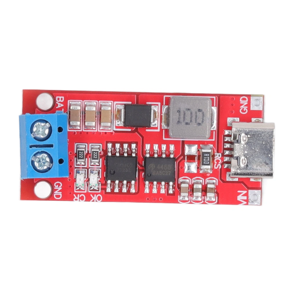 Battery Charger Module 2S Type C to 8.4A Step Up Boost Charging Board for Lithium 1A Input 0.55A Charging Current