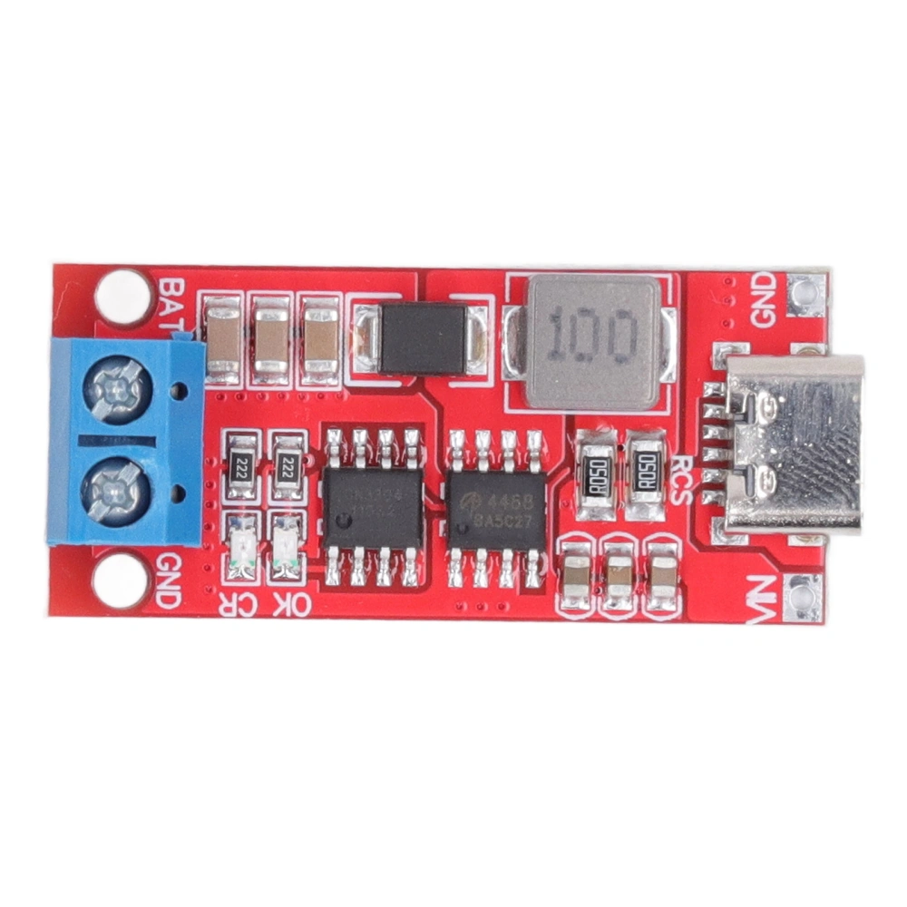 Battery Charger Module 2S Type C to 8.4A Step Up Boost Charging Board for Lithium 4A Input 2.2A Charging Current