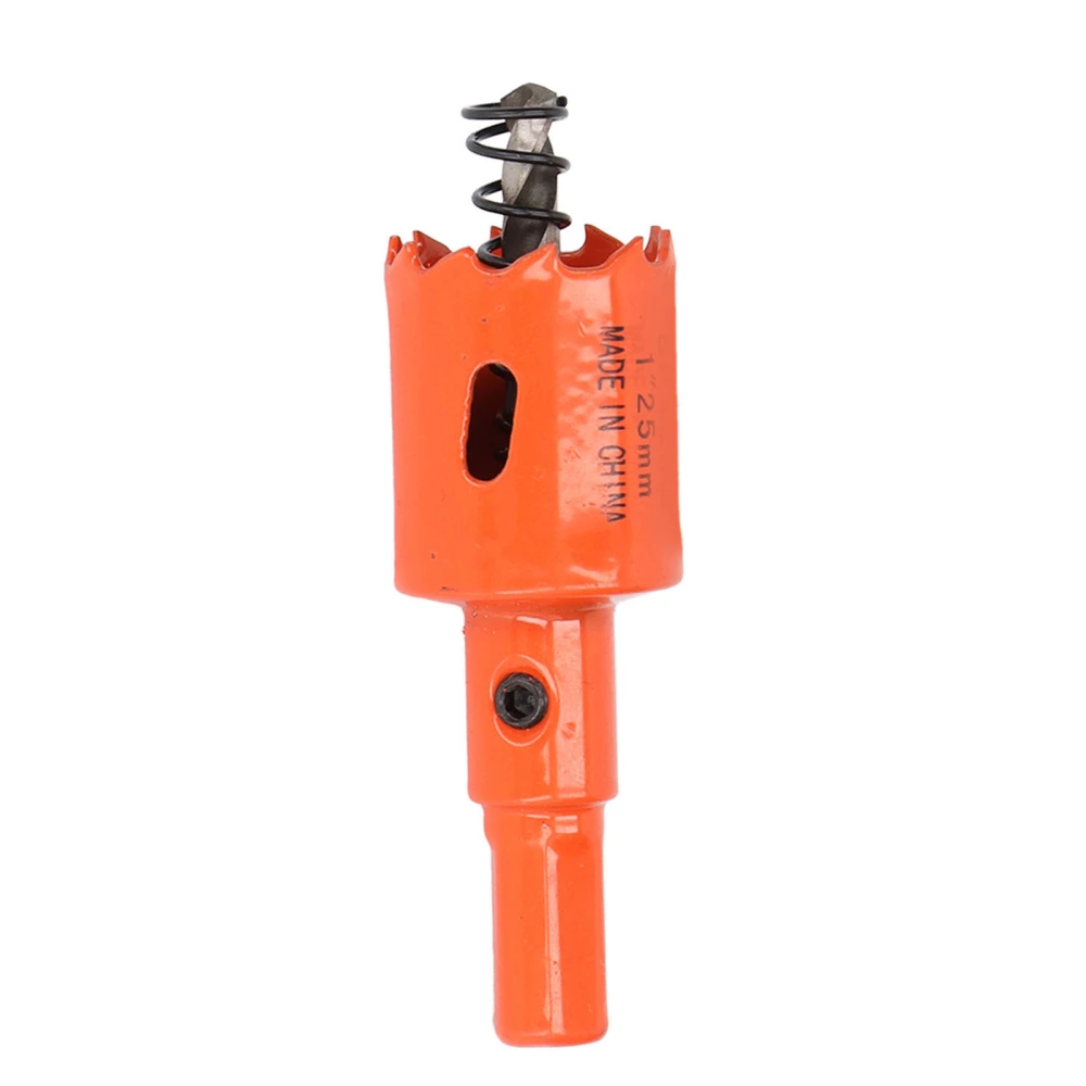 Bi Metal Hole Saw Drill Bit High Speed Steel Saw Cutter with Mandrel for Wood and Metal 1in (25mm)