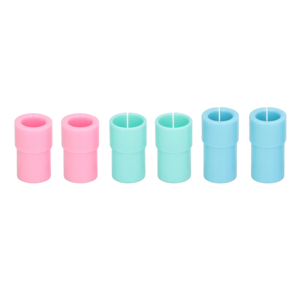 6Pcs Pen Adapter Holder ABS 3 Colours Tool Accessory Set Kit for Sharpie for Cricut 6pcs (2pcs Pink, 2pcs Green and 2pcs Blue)