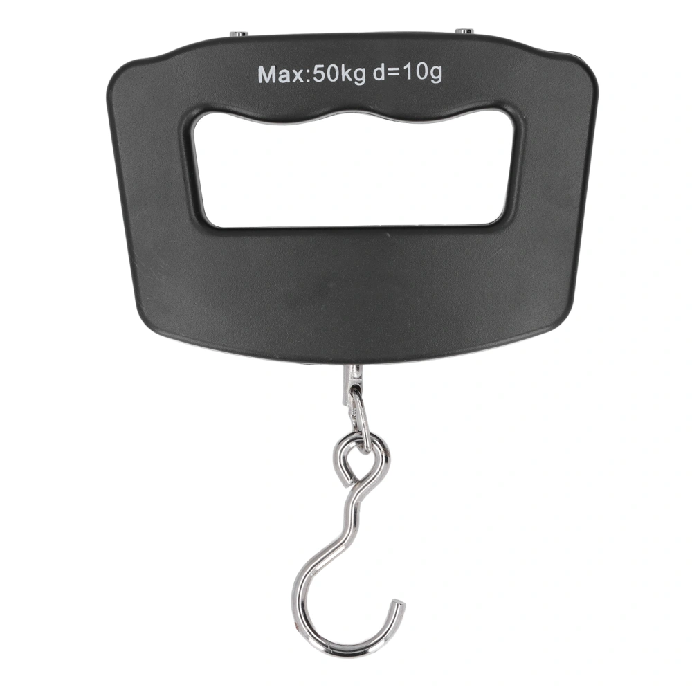 Digital Hanging Scales 50kg with Hook LCD Display Unit Conversion Electronic Hook Scale for Shopping Fishing Household