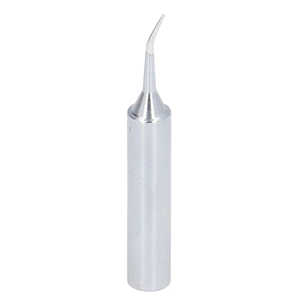 Soldering Iron Tips 0.2mm Diameter Pointed Curved 2000W Oxygen Free Copper Replacement Solder Iron Tips for Repairing