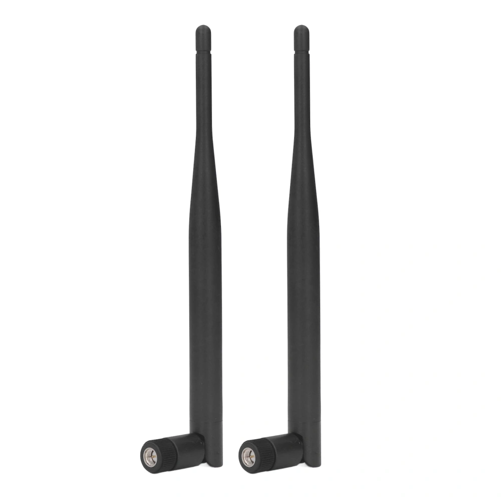 2pcs Network Antenna 5dBi 2.4G 5.8G Dual Band SMA Inner Pin Folding Signal Antenna for Routers Vending Machines