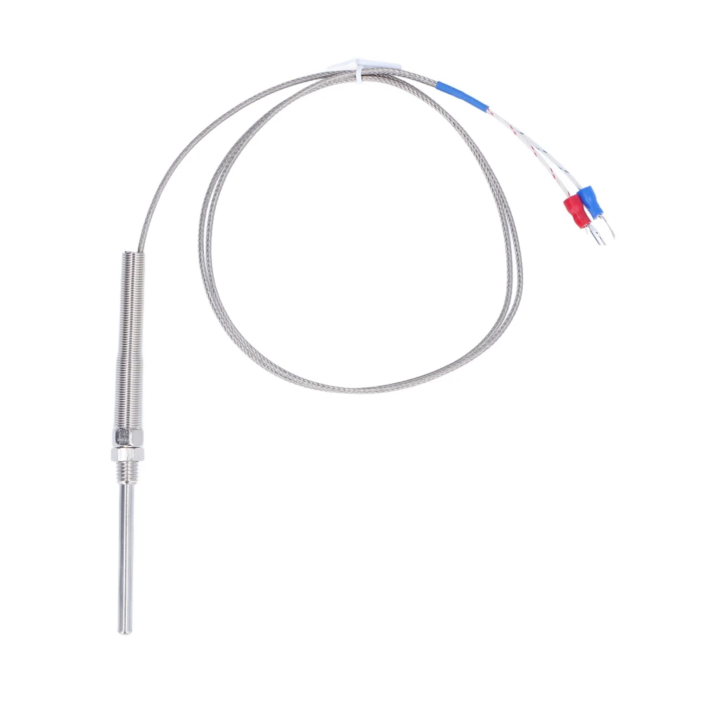 BERM K Type Thermocouple Temperature Controller Sensor 0‑400℃ 50mm Probe 1meter Wire