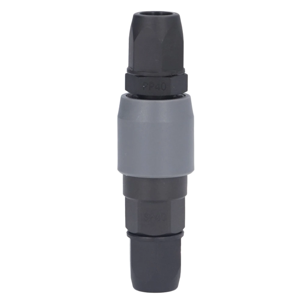 C Type Pneumatic Fittings Plastic Steel Self Locking PU Tube Quick Connector Compressors Accessories(SP40+PP40 12x8mm 1/2in Thread )