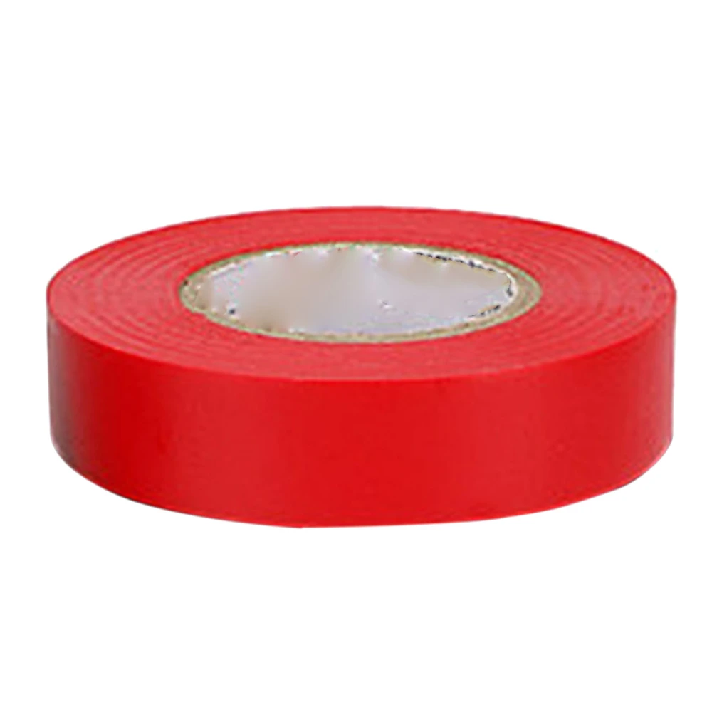 Insulating Tape Universal PVC Electrical Tapes 600V High Voltage Resistant Industrial SuppliesRed 1600(20meter)