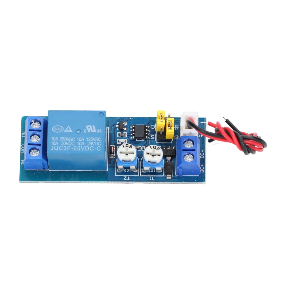 Relay Module Adjustable Time Delay Board Infinite Cycling Single Timing Modes for Control5V