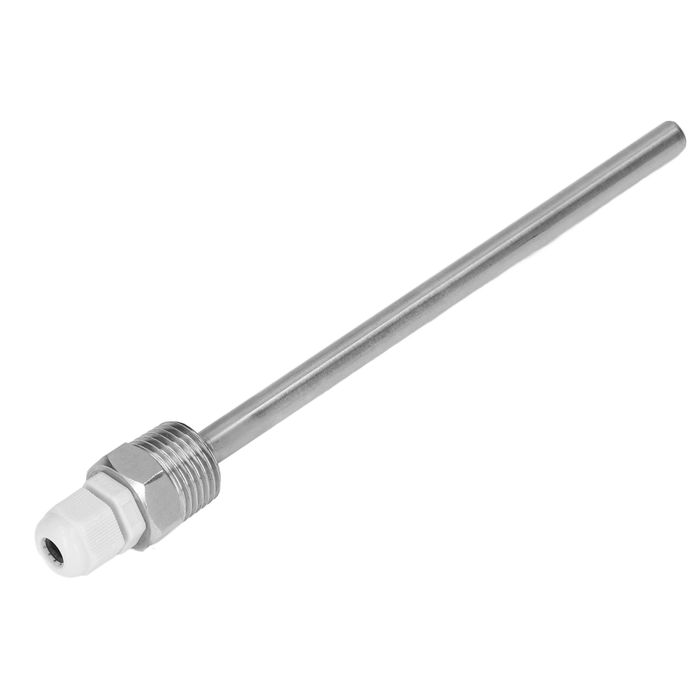 Temperature Sensor Thermowell Stainless Steel Solar Accessories IP68 Waterproof 164mm