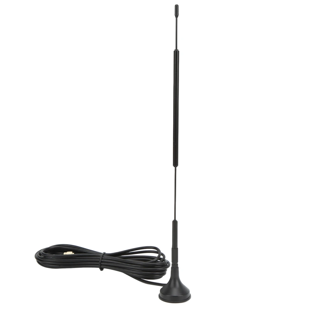 Radio Antenna 2.4G 12DBI SMA Inner Needle Interface Detachable Suction Cup Antenna for Wireless Monitoring 50W 50Ω