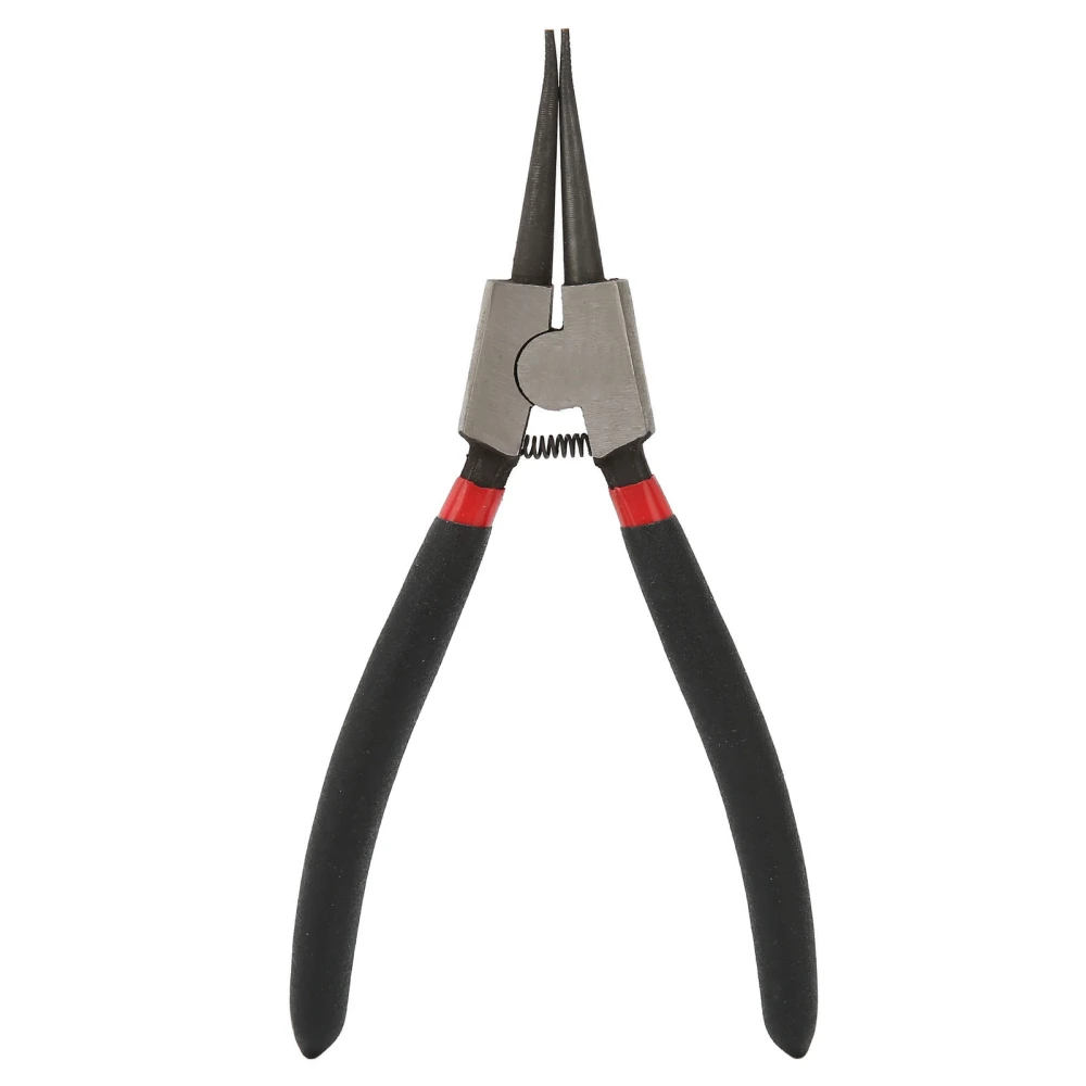 External Straight Circlip Pliers Carbon Steel Rubber Multifunctional Ring Retaining PliersSK‑112‑7D 175mm 1.6mm