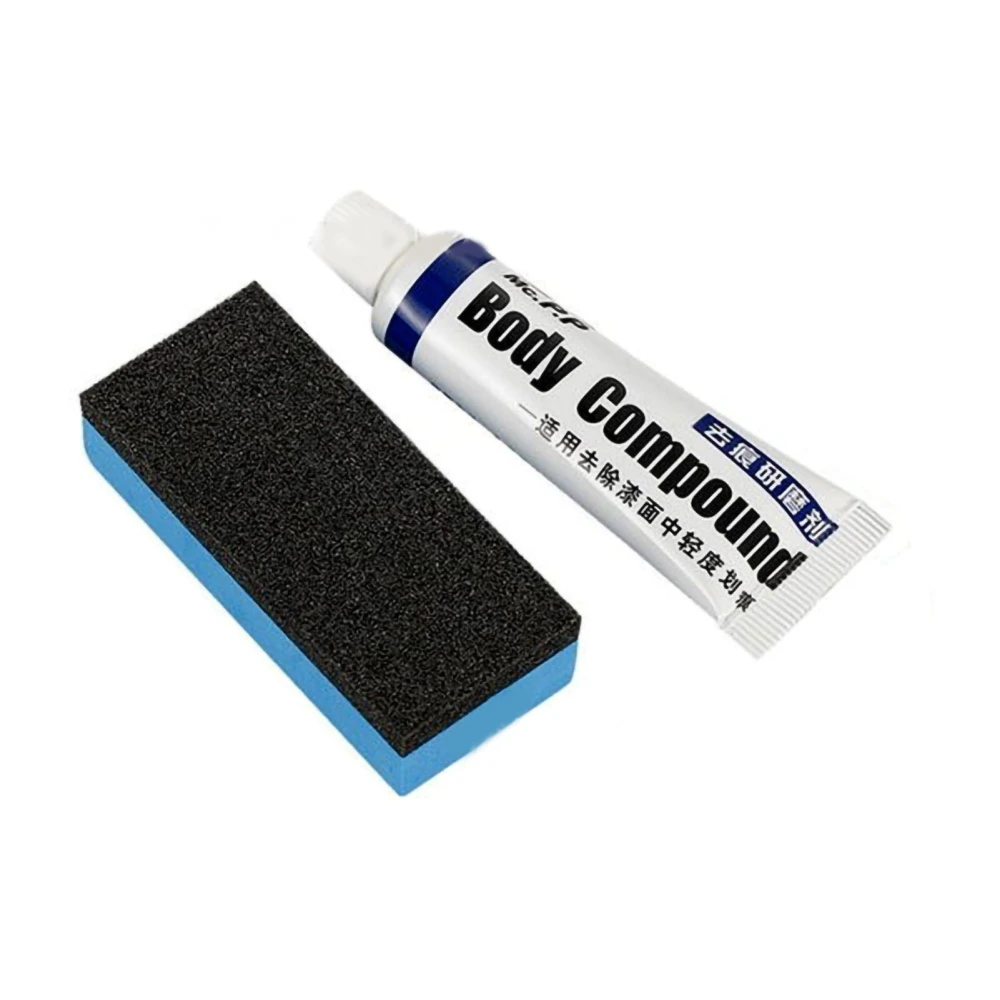 Scratch Removal Agent Polishing Wax Repair Tool with Soft Sponge Pad for Car Body Paint Care