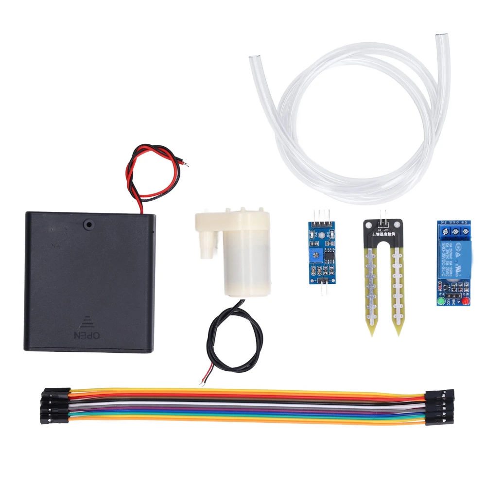 DIY Electronic Watering Kit Automatic Irrigation System Module Soil Moisture Sensor Pump