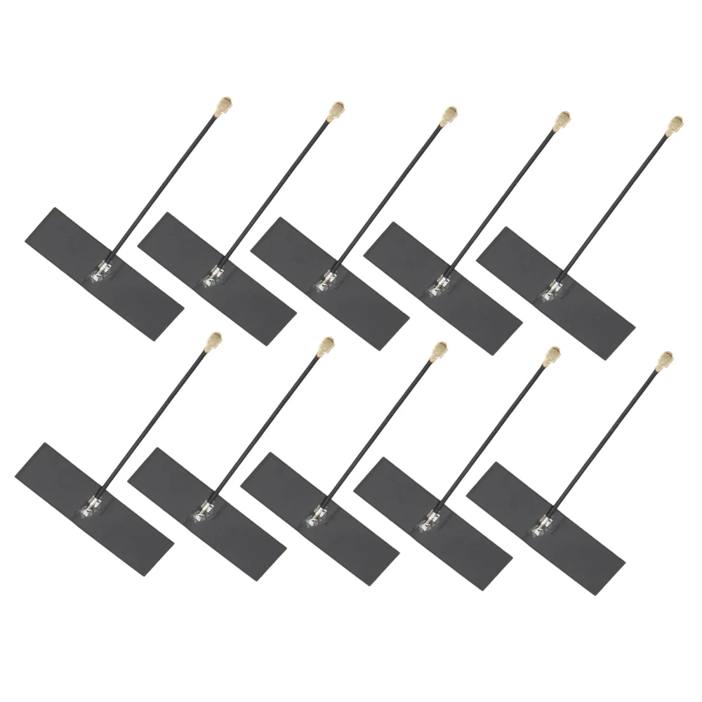 10Pcs Internal Antenna Flexibility FPC T Type 2.4G 4DBi Signal Stability Built in Aerial Soft Antenna1 Generation IPEX