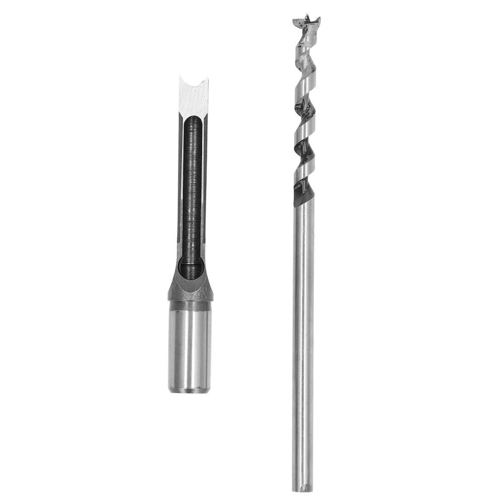 Square Hole Mortiser Drill Bit Alloy Steel Adjustable Mortising Chisel Woodworking Power Tool12.7mm