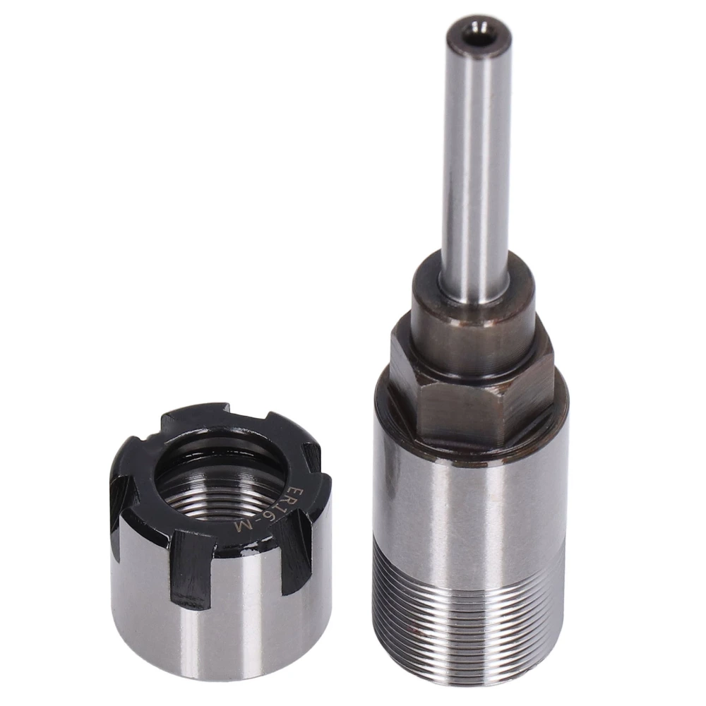 Router Bit Extension Rod Cemented Carbide Adapter 1/4in Round Shank for Trimming