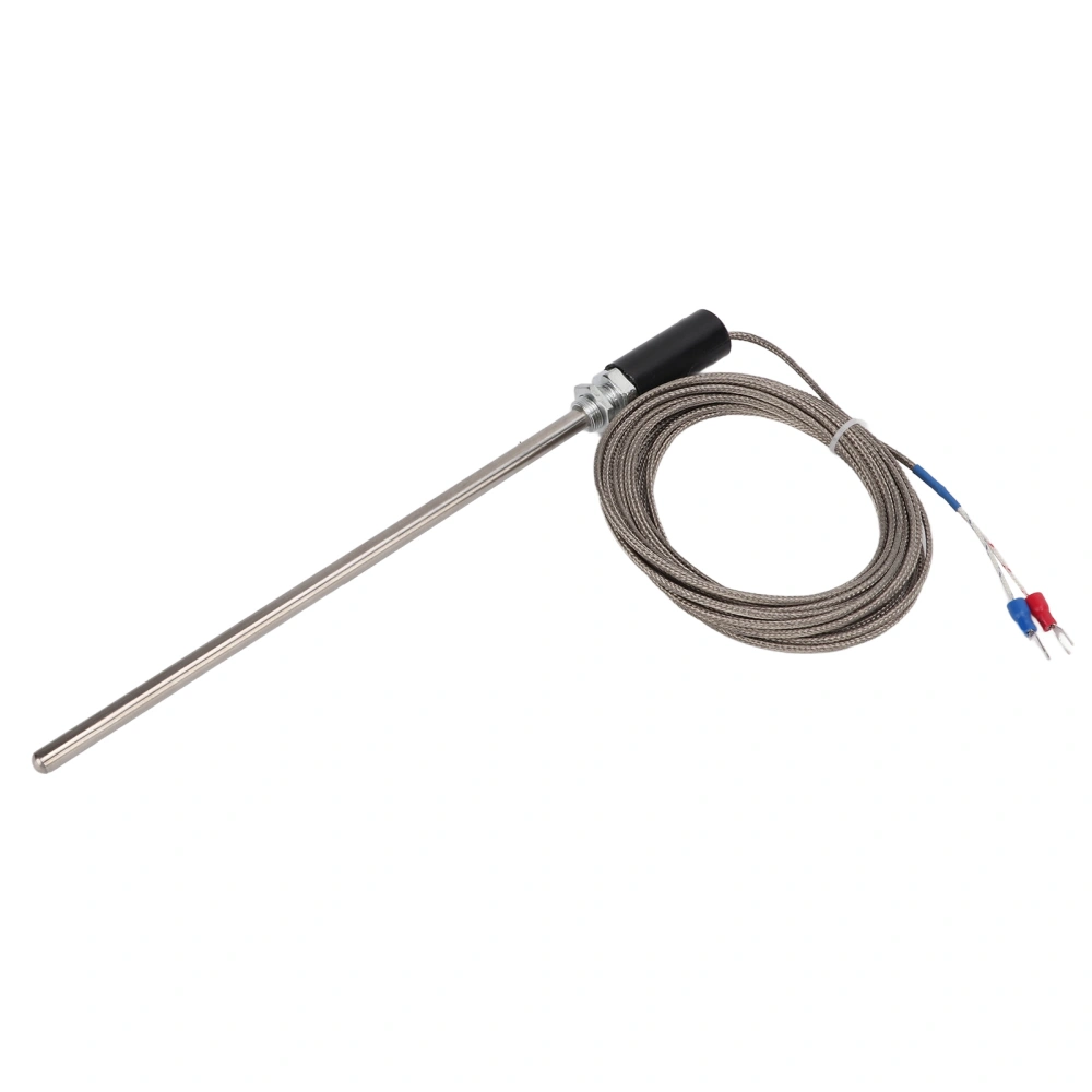 M12 Probe Type Thermocouple K Type Stainless Steel Temperature Sensor Temperature Probe5m