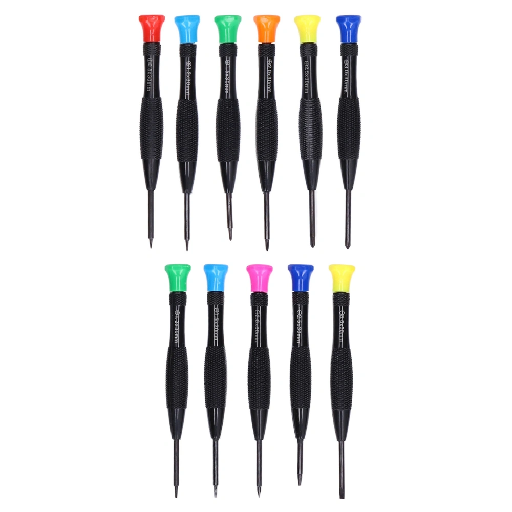 11Pcs Screwdriver Accurate Magnetic Various Sizes Repair Tool Set Kit for Phone Glasses