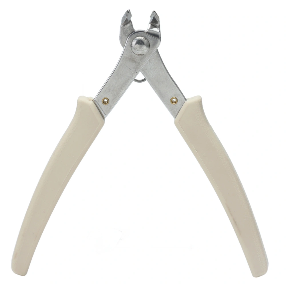 Electronic Pliers 90° Elbow Flush Cutter Stainless Steel Wire Cutting Tool with Spring SP‑22