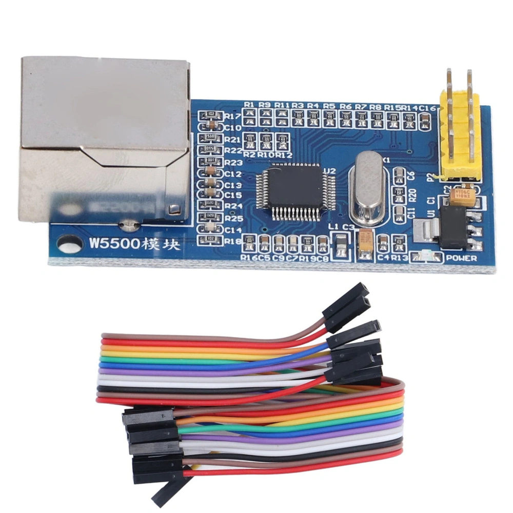 Ethernet Network Module W5500 TCP IP Protocol Stack 51 STM32 Single Chip Microcomputer W5500