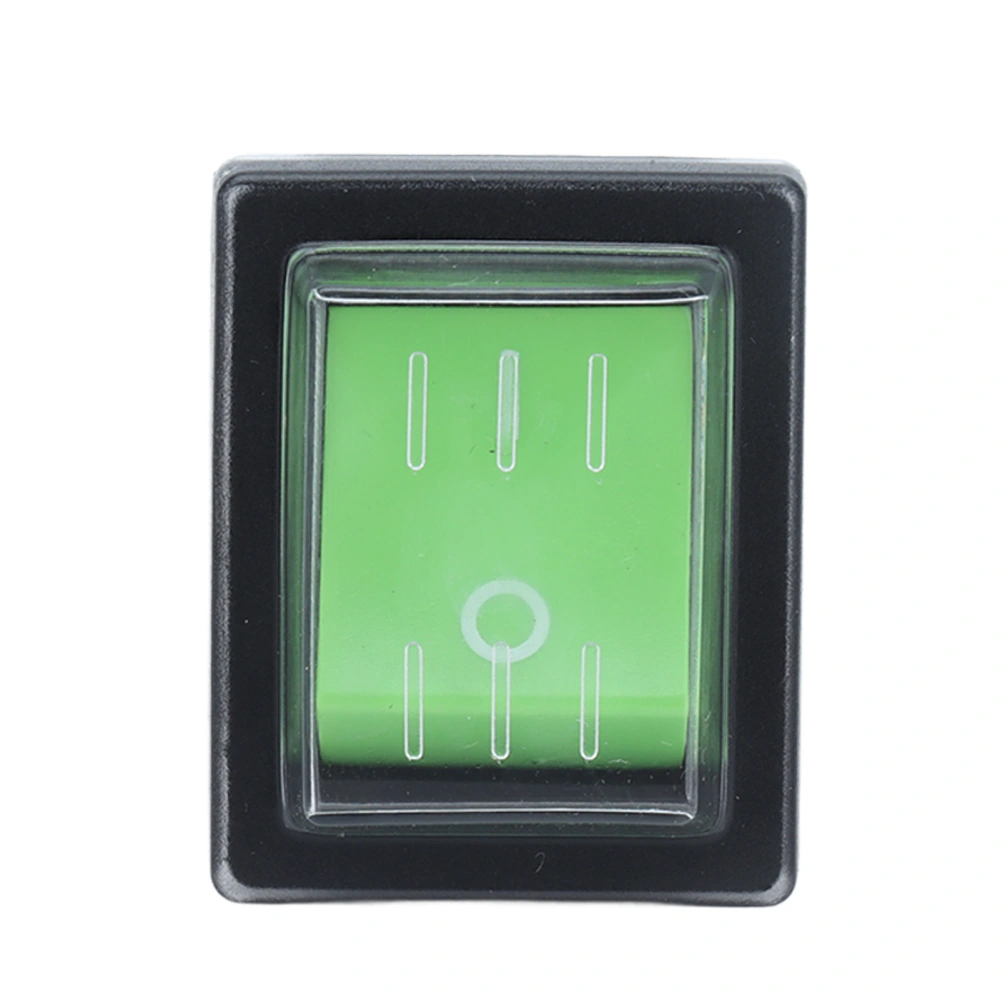 Power Switch Quick Response 4 Pin Compact Easy Replaceable Durable Convenient Practical Green Button for Instruments