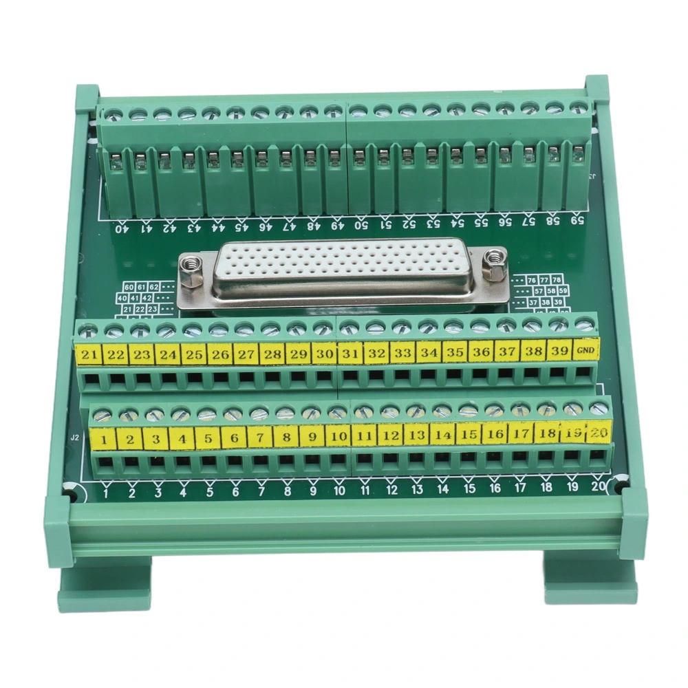 Terminal Block Female Header Adapter Distribution Module for 14‑26AWG Wire DC 60V DB78‑M7