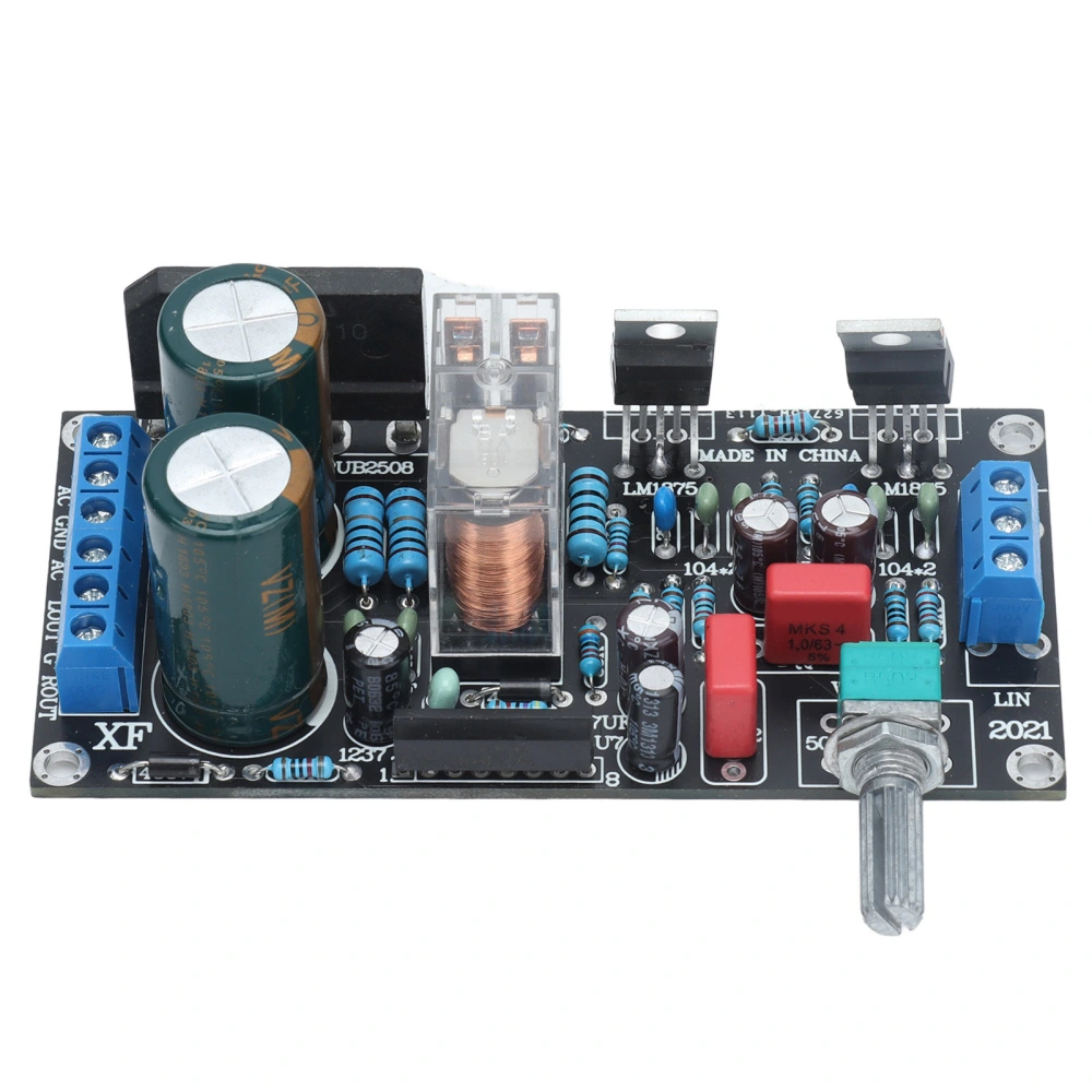 Amplifier Board 2.0 Dual Channel Speaker Protection Adjustable Volume LM1875T for 2030