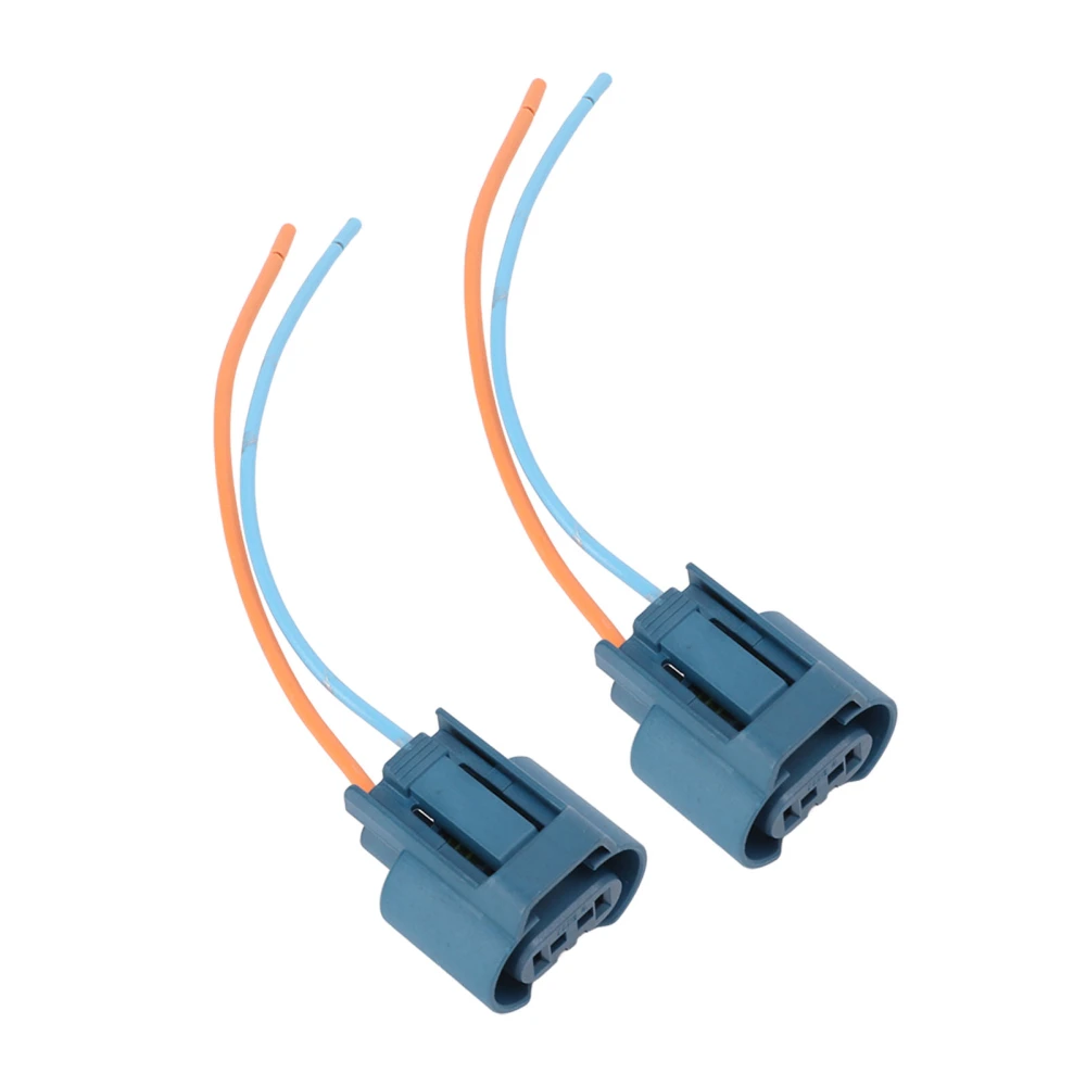 2pcs Headlight Connector Reliable Durable Quick Installation Portable Convenient Replaceable Wiring Harness for Trailer