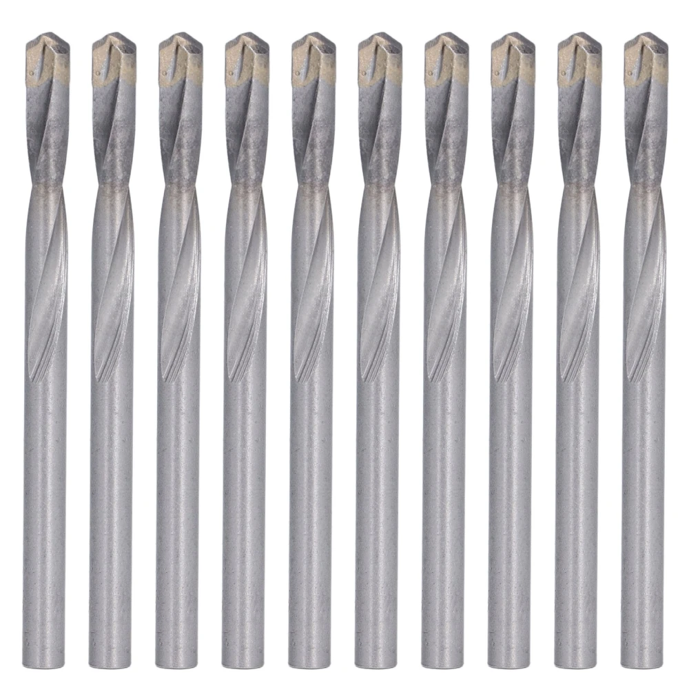 10Pcs Straight Shank Twist Drill Tungsten Steel Engraving Milling Cutter for PCB CNC 5mm