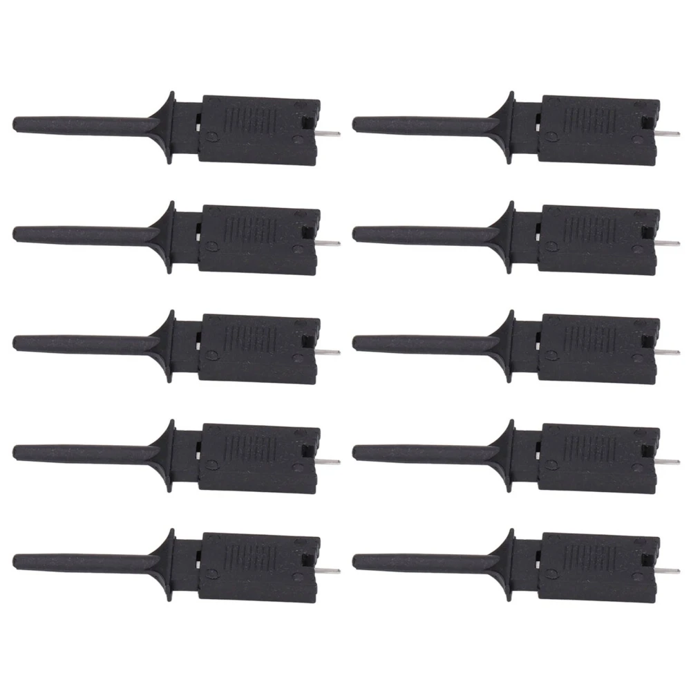 10Pcs Test Hook Clips SMD IC Mini Jumper Probe for Logic Analyzer Electronic Experiment