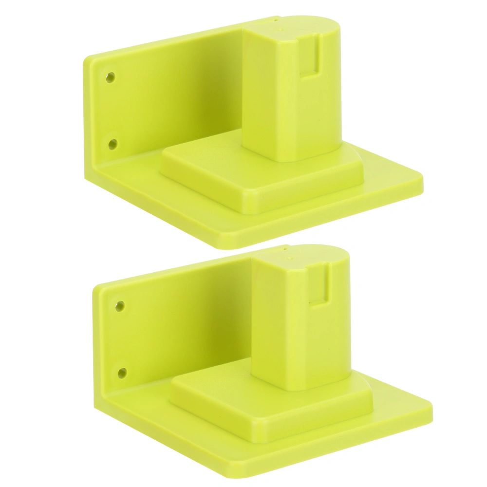 2Pcs Wall Mount Bracket ABS Tool Holder Stand Support Accessory Set Kit for Ryobi One